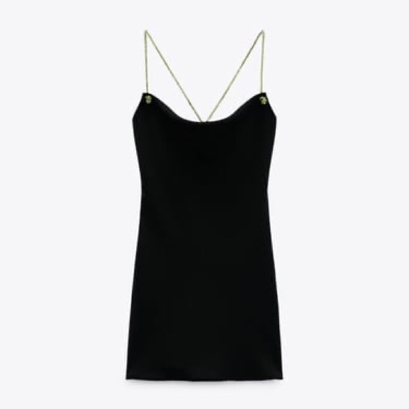 Zara Strappy dress with Rhinestone , Size S - Picture 6 of 9